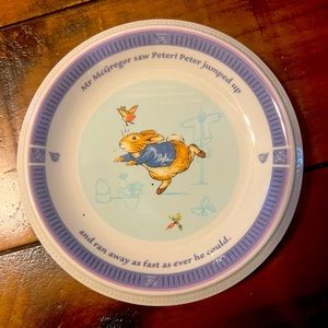 Petter rabbit plate